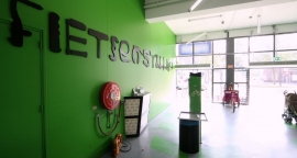 Renovatie fietsenstalling